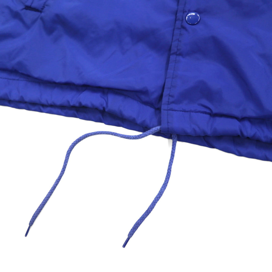90s Vintage Sport Jacket, 90s Coach Jacket, Size Small, Blue Nylon, Black Canyon