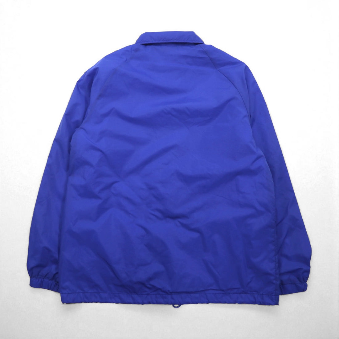 90s Vintage Sport Jacket, 90s Coach Jacket, Size Small, Blue Nylon, Black Canyon