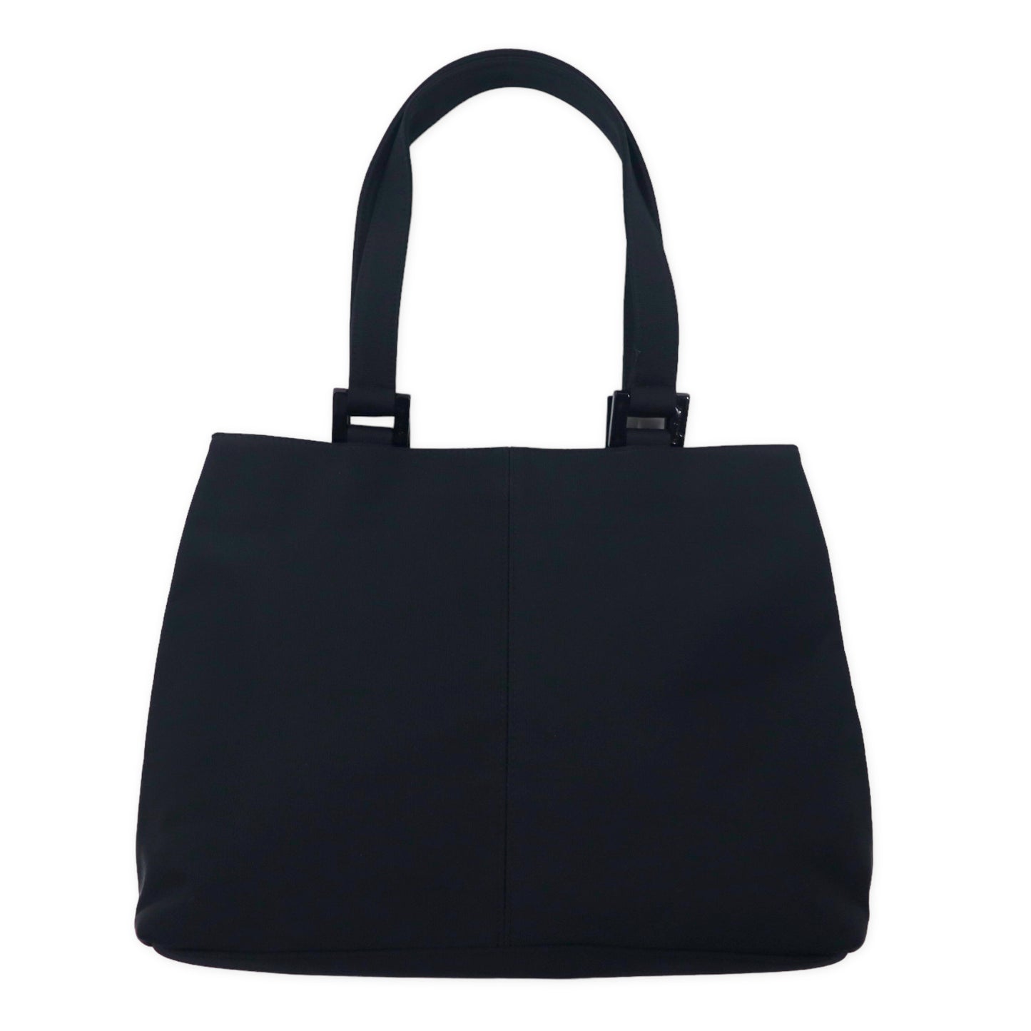 agnes.b Voyage tote bag shoulder bag black nylon canvas