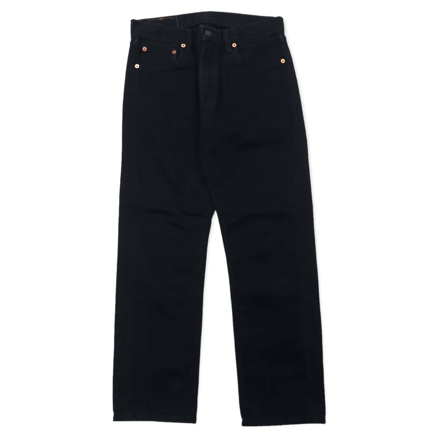 Levi's 90's Eurori Vise Black Jeans Denim Pants 31 Cotton 505 0285 