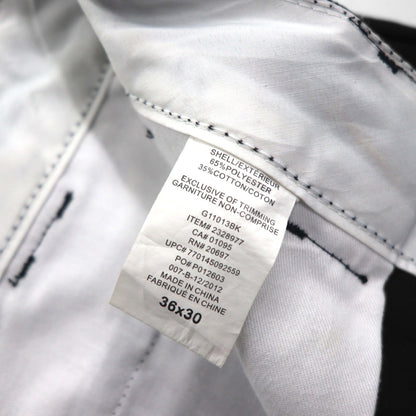 Dickies Chino Work Pants, Size L, Black, Polyester, G11013BK