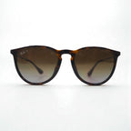 Ray-Ban ERIKA CLASSIC Polarized Wellington Sunglasses, Brown, RB4171-F, 710/TS, 54-18, 3-Piece Set, Made in Italy