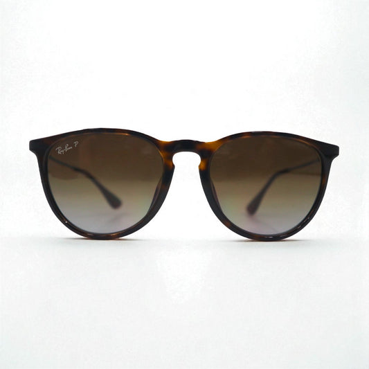Ray-Ban 偏光レンズ Polarized ウェリントン サングラス ERIKA CLASSIC ブラウン RB4171-F 710/TS 54-18 3P イタリア製