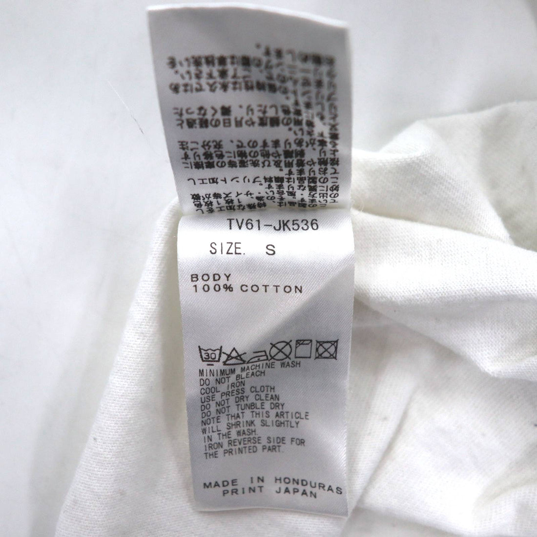 TOGA VIRILIS ポケット付き Tシャツ ポケTee S ホワイト THE PARKING GINZA 限定