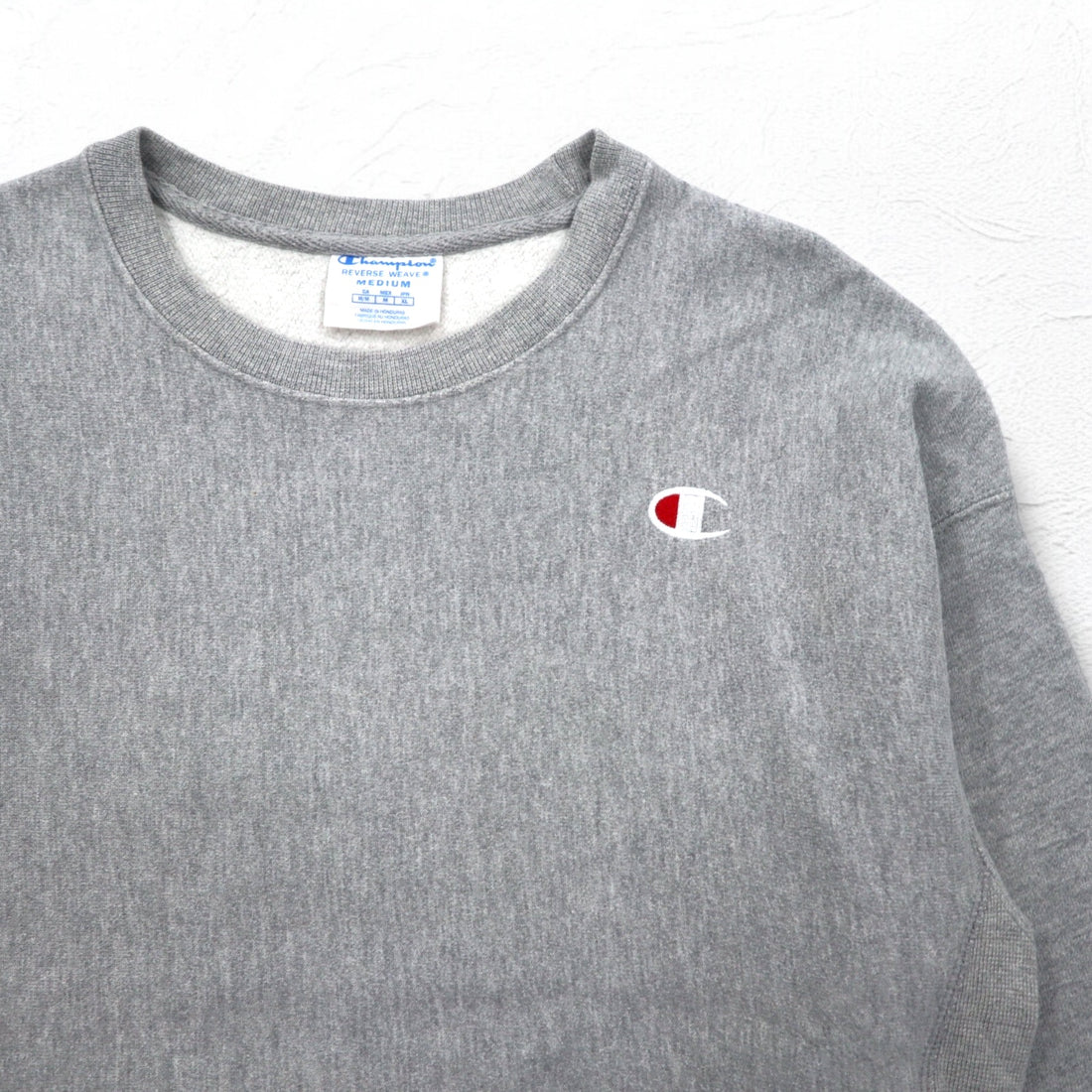 Champion リバースウィーブ REVERSE WEAVE スウェット XL グレー 青単タグ 復刻 ホンジュラス製