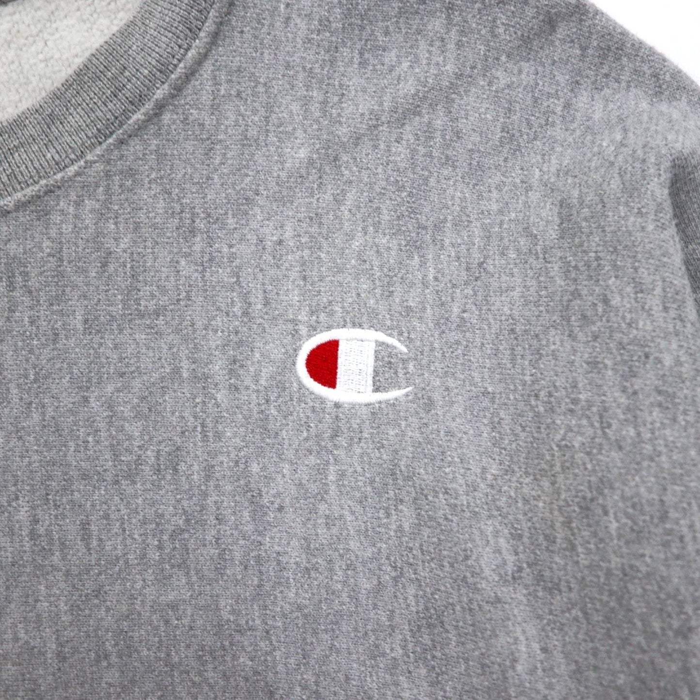 Champion リバースウィーブ REVERSE WEAVE スウェット XL グレー 青単タグ 復刻 ホンジュラス製