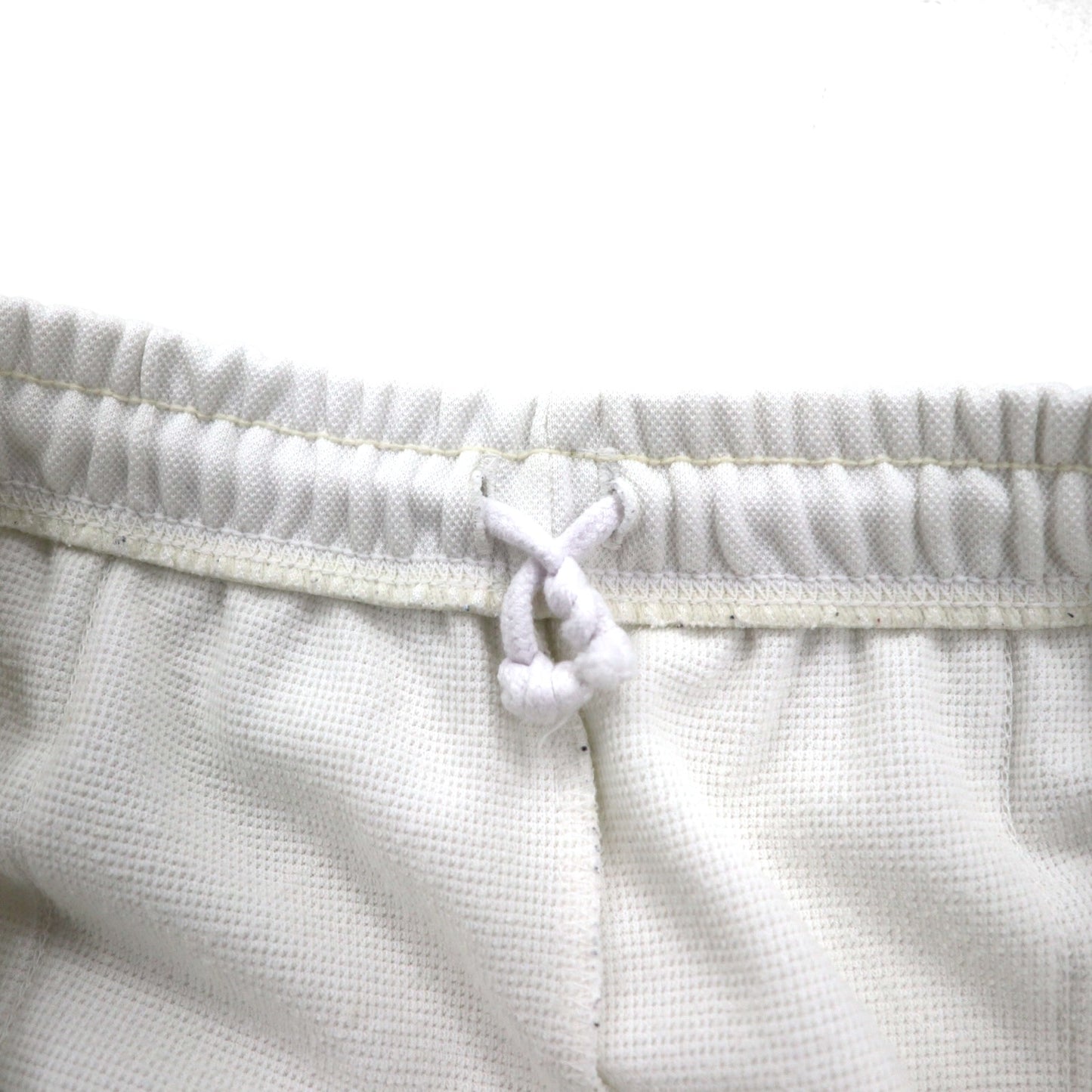 Champion 90s Jersey Track Pants, Size XL, White, Polyester, Zippered Hem, Slit, Made in Japan