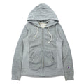 Champion Reverse Weave Full Zip Hoodie, Medium, Gray, Cotton, CW-F101