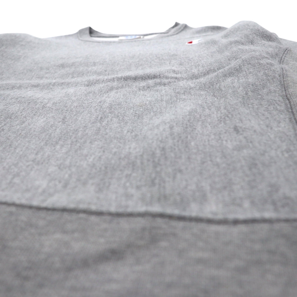 Champion リバースウィーブ REVERSE WEAVE スウェット XL グレー 青単タグ 復刻 ホンジュラス製