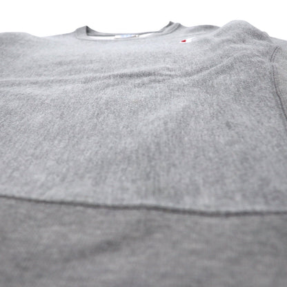 Champion リバースウィーブ REVERSE WEAVE スウェット XL グレー 青単タグ 復刻 ホンジュラス製
