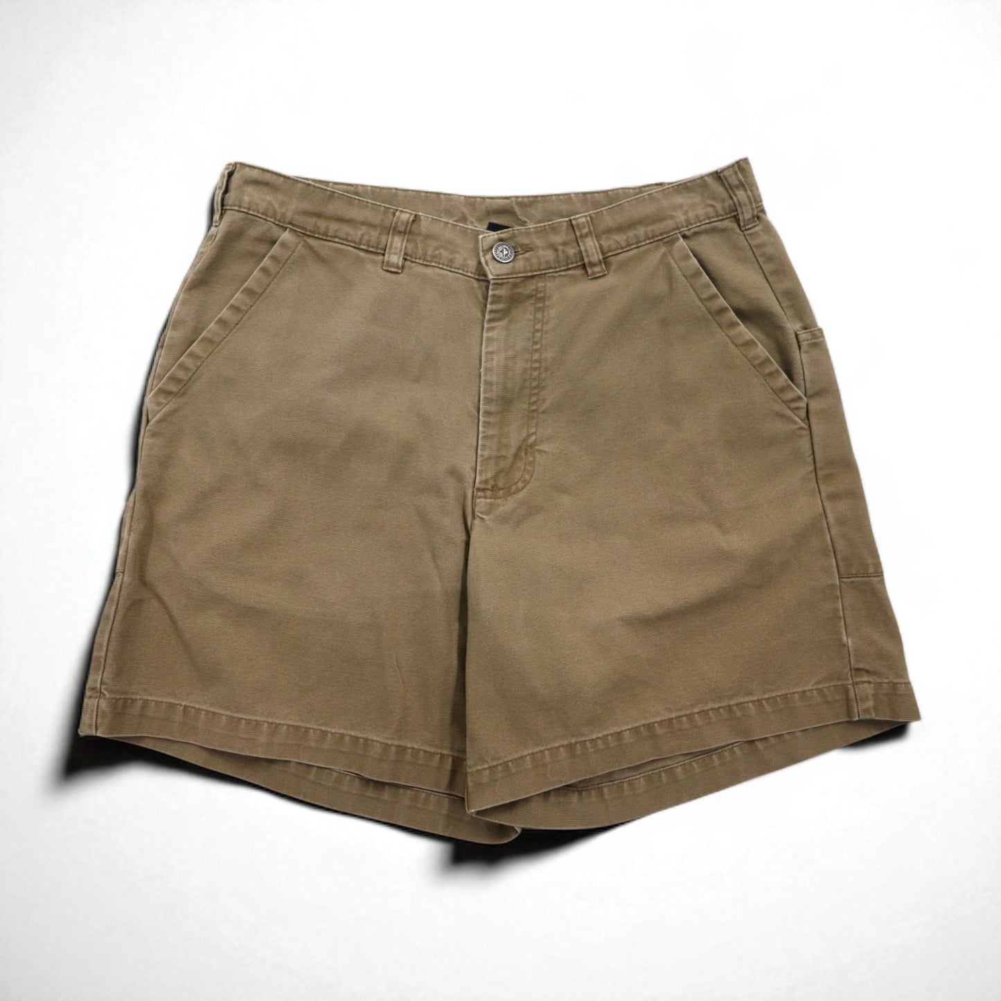 patagonia スタンドアップショーツ Stand Up Shorts ハーフパンツ M ベージュ オーガニックコットン 57226