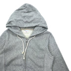 Champion Reverse Weave Full Zip Hoodie, Medium, Gray, Cotton, CW-F101