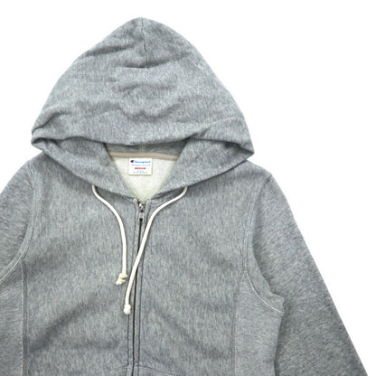 Champion リバースウィーブ REVERSE WEAVE フルジップパーカー M グレー コットン CW-F101