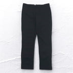 CALVIN KLEIN ストレッチ イージー アンクルパンツ スラックス M ブラック レーヨン