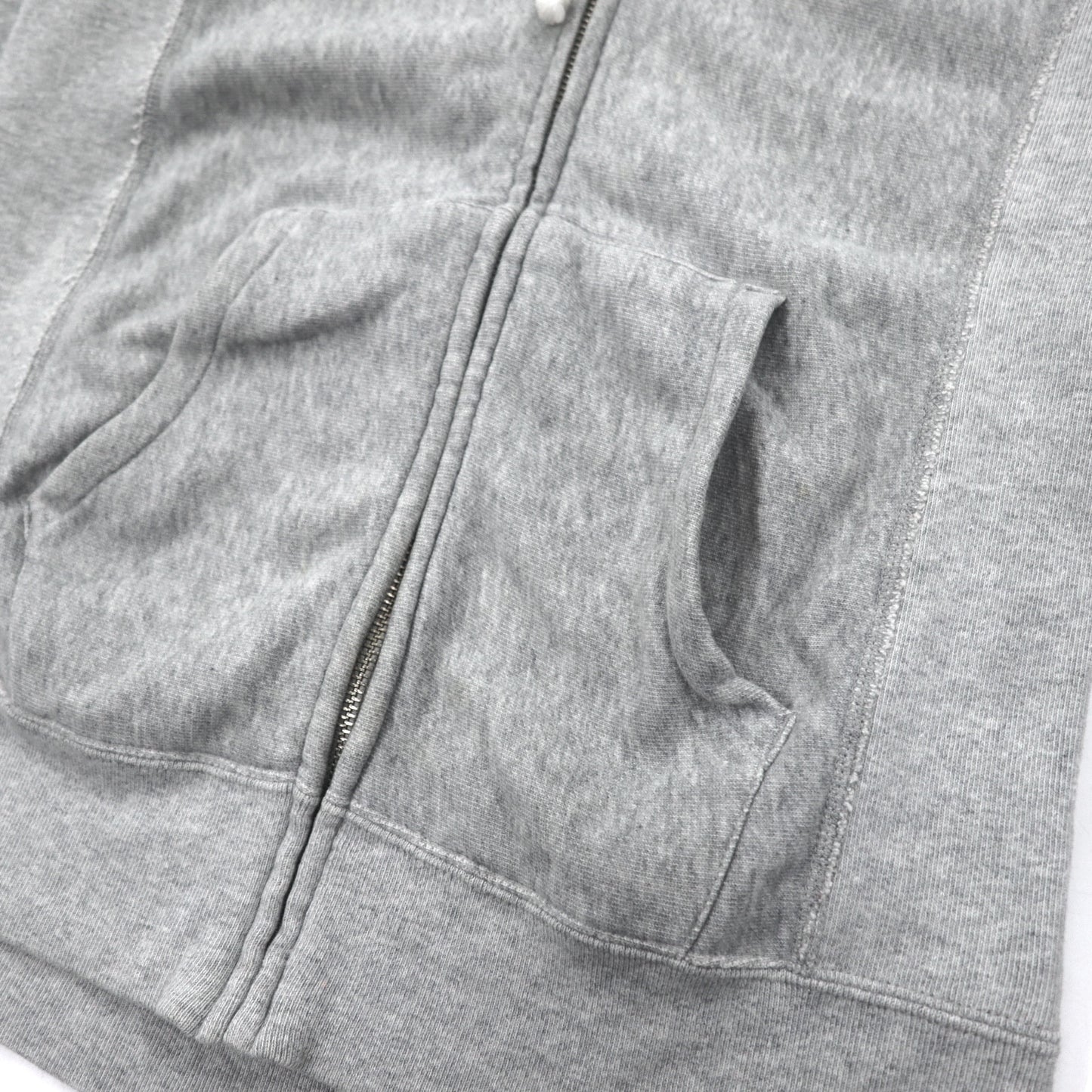 Champion リバースウィーブ REVERSE WEAVE フルジップパーカー M グレー コットン CW-F101