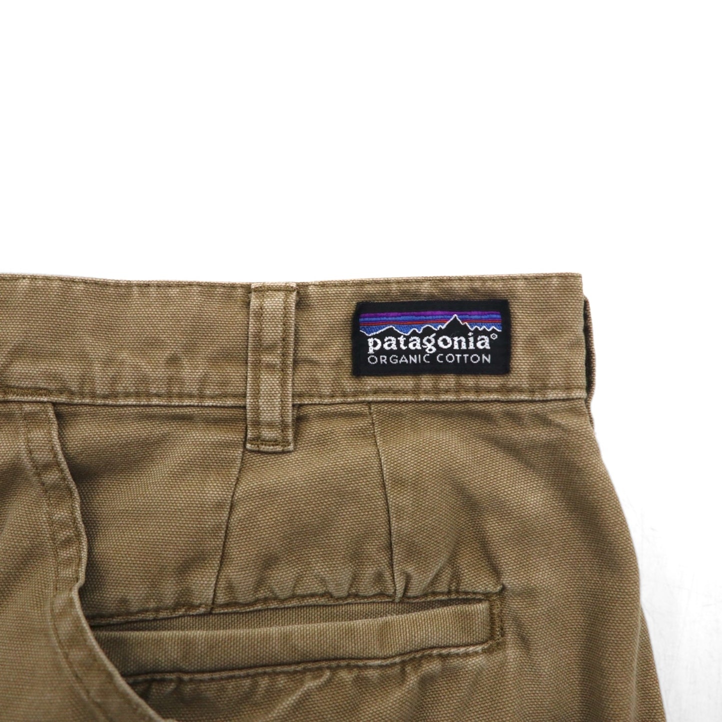 patagonia スタンドアップショーツ Stand Up Shorts ハーフパンツ M ベージュ オーガニックコットン 57226