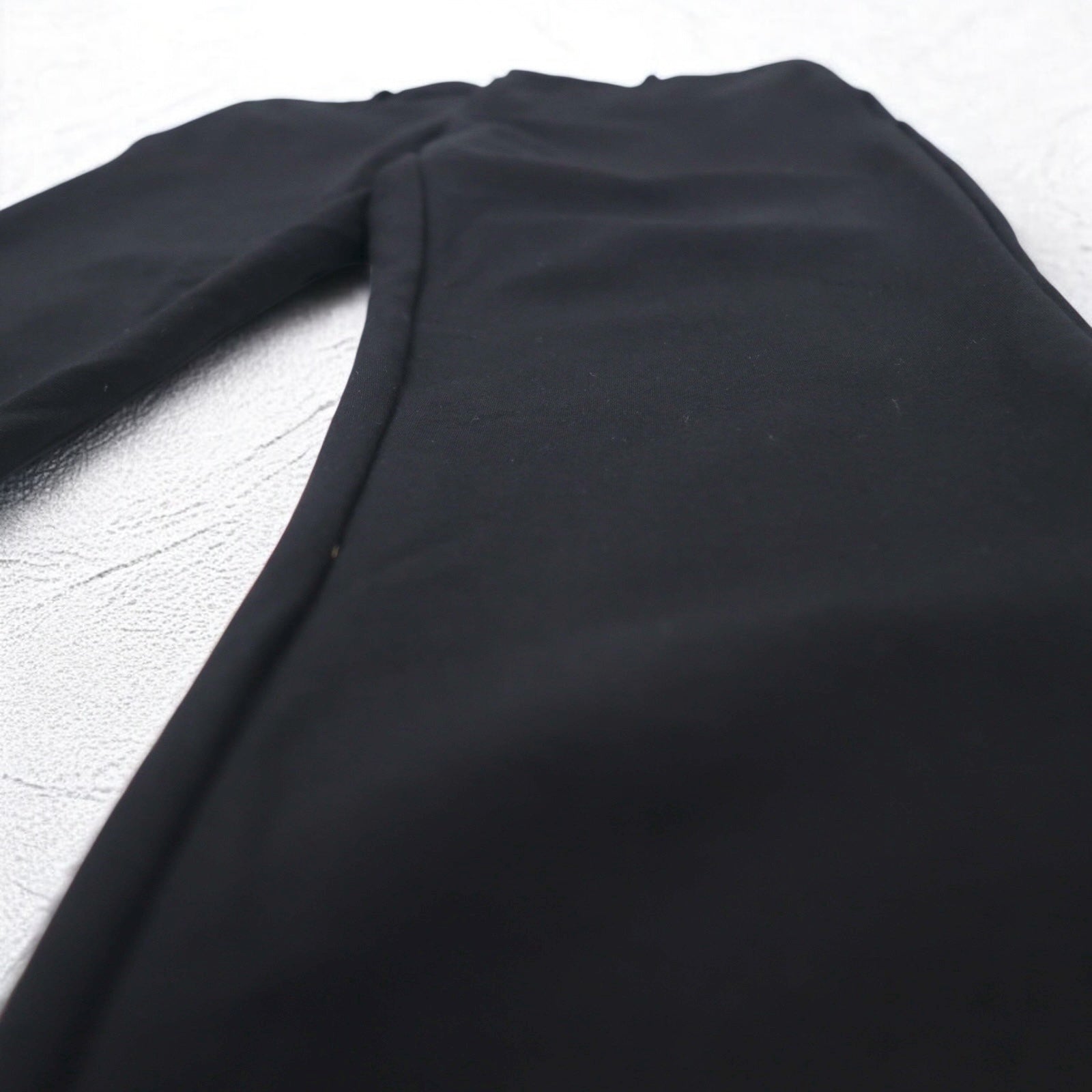 CALVIN KLEIN ストレッチ イージー アンクルパンツ スラックス M ブラック レーヨン