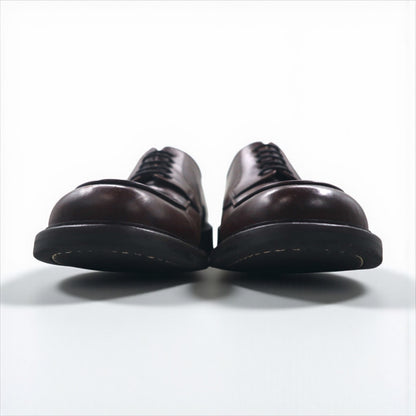 Italy Vintage Leather Derby Shoes イタリア製 モックトゥ ドレスシューズ 28cm ブラウン レザー KENNETH COLE
