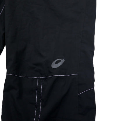 KIKO KOSTADINOV × asics トラックパンツ L ブラック ポリエステル 裾ジップ 2011A533