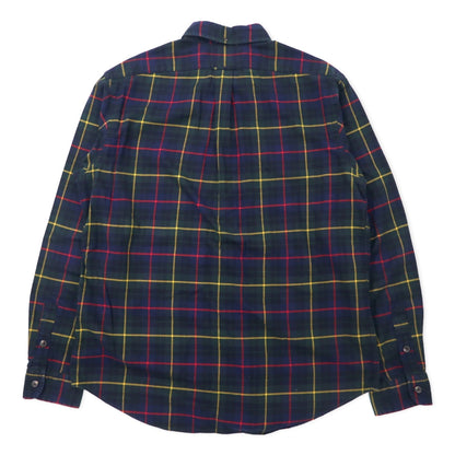 Ralph Lauren ブラックウォッチ ボタンダウンシャツ L グリーン チェック コットン