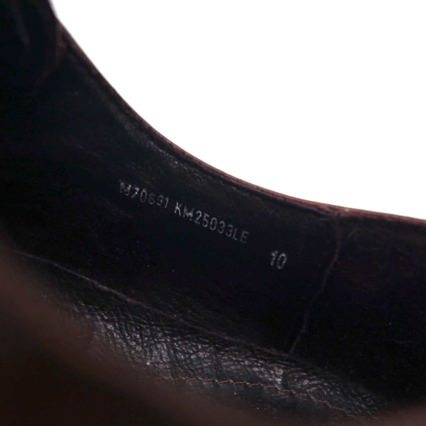 Italy Vintage Leather Derby Shoes イタリア製 モックトゥ ドレスシューズ 28cm ブラウン レザー KENNETH COLE