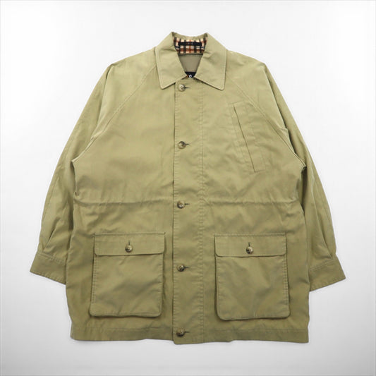 DAKS 80年代 フィールドジャケット ピーチスキン ステンカラーコート M ドローコード 日本製
