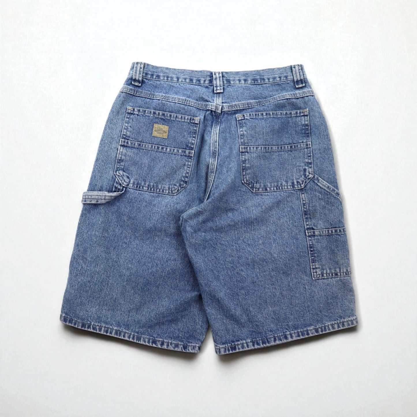 Lee DUNGAREES バディーリー Buddy Lee ショート デニム ペインターパンツ ハーフパンツ M インディゴ ブルー