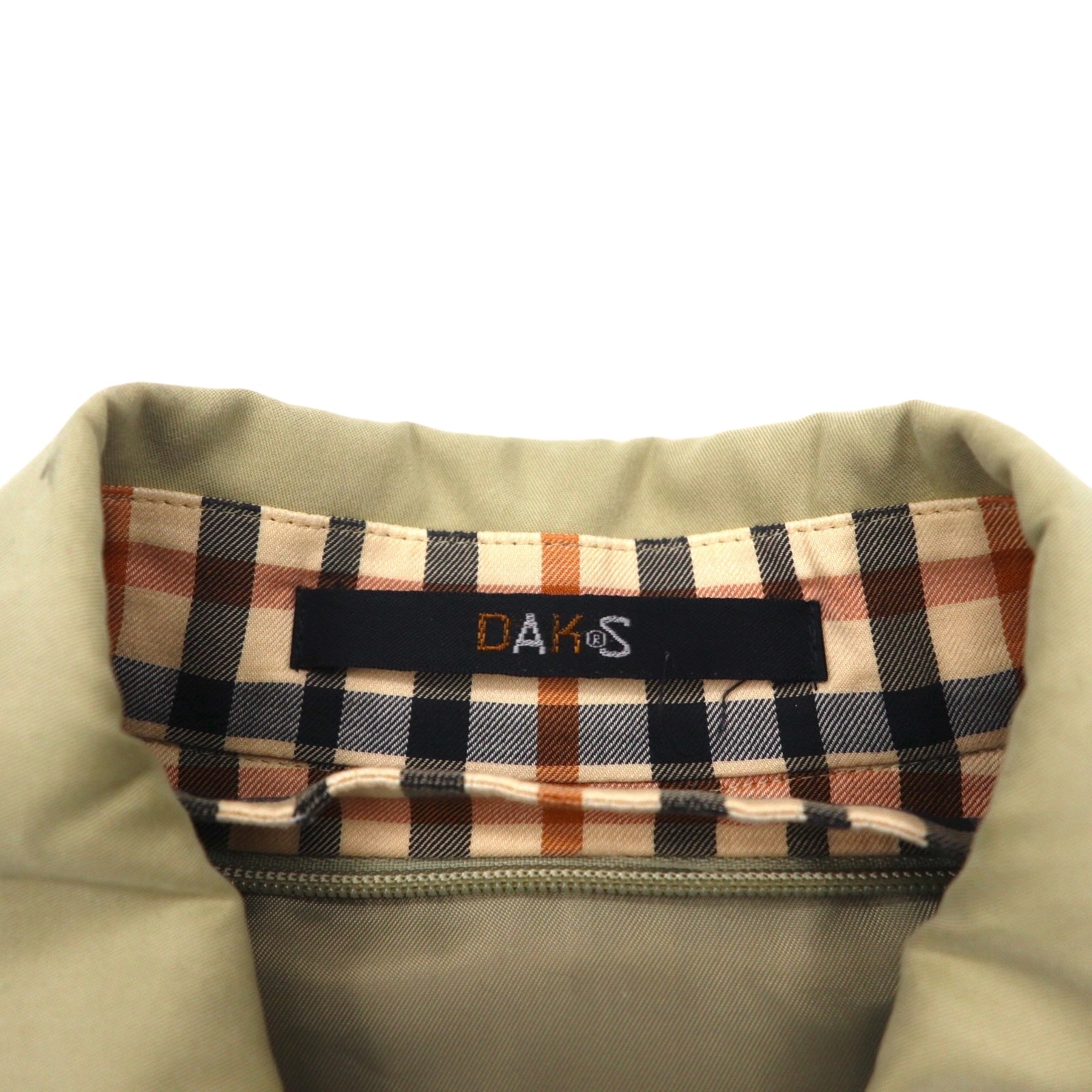 DAKS 80s Field Jacket, Peach Skin, Bal Collar, Size M, Drawcord, Made in Japan