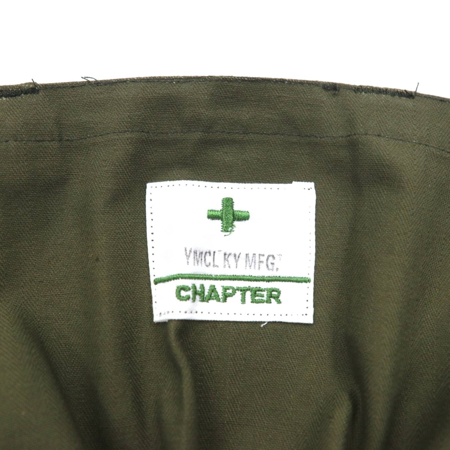 US ARMY American Red Cross Drawstring Shoulder Bag Khaki Military YMCL KY Deadstock Unused