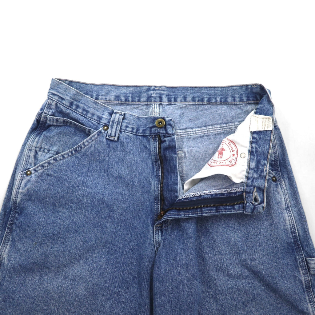 Lee DUNGAREES バディーリー Buddy Lee ショート デニム ペインターパンツ ハーフパンツ M インディゴ ブルー