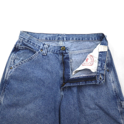 Lee DUNGAREES バディーリー Buddy Lee ショート デニム ペインターパンツ ハーフパンツ M インディゴ ブルー