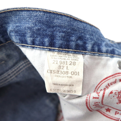 Lee DUNGAREES バディーリー Buddy Lee ショート デニム ペインターパンツ ハーフパンツ M インディゴ ブルー