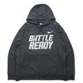 NIKE Dri-FIT Pullover Hoodie XL Grey BATTLE READY 604632-071