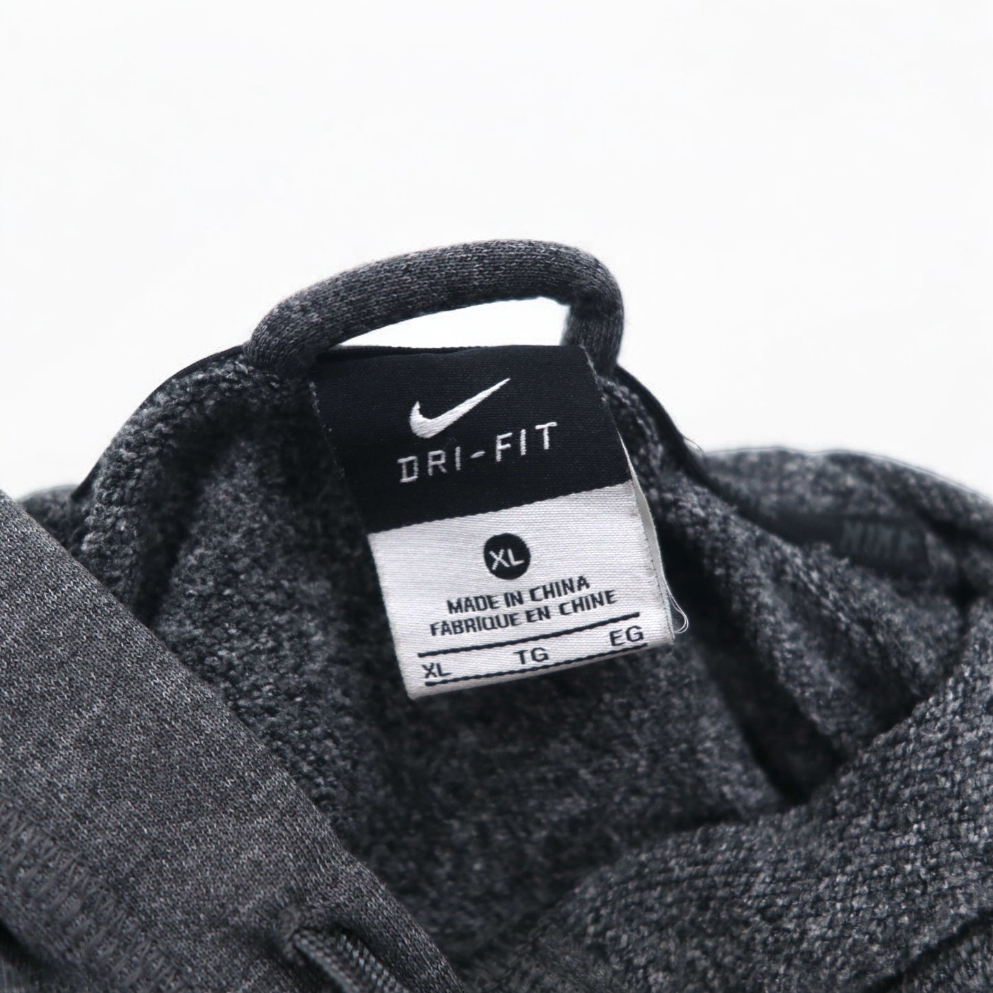 NIKE ドライフィット プルオーバーパーカー XL グレー BATTLE READY 604632-071