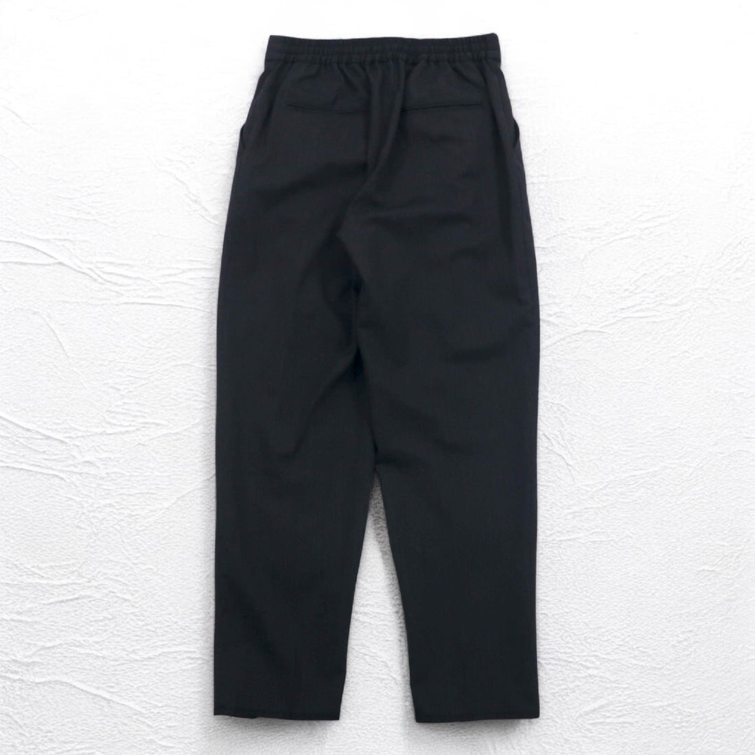 SOUMO タック ワイド スラックス パンツ M グレー ウール スリット 日本製
