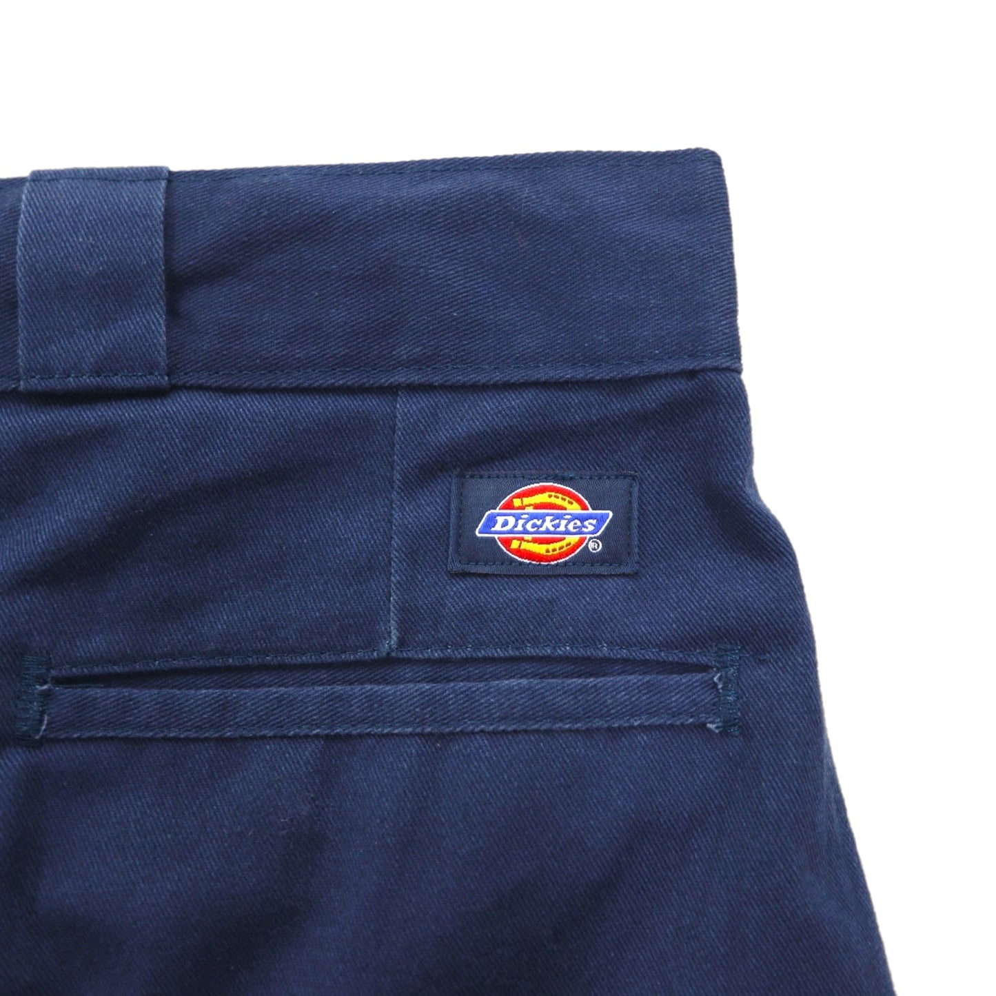 Dickies 874 オリジナルフィット ワークパンツ チノパンツ L ネイビー ポリエステル コットン