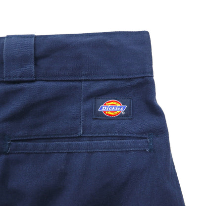 Dickies 874 オリジナルフィット ワークパンツ チノパンツ L ネイビー ポリエステル コットン