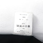 SOUMO タック ワイド スラックス パンツ M グレー ウール スリット 日本製