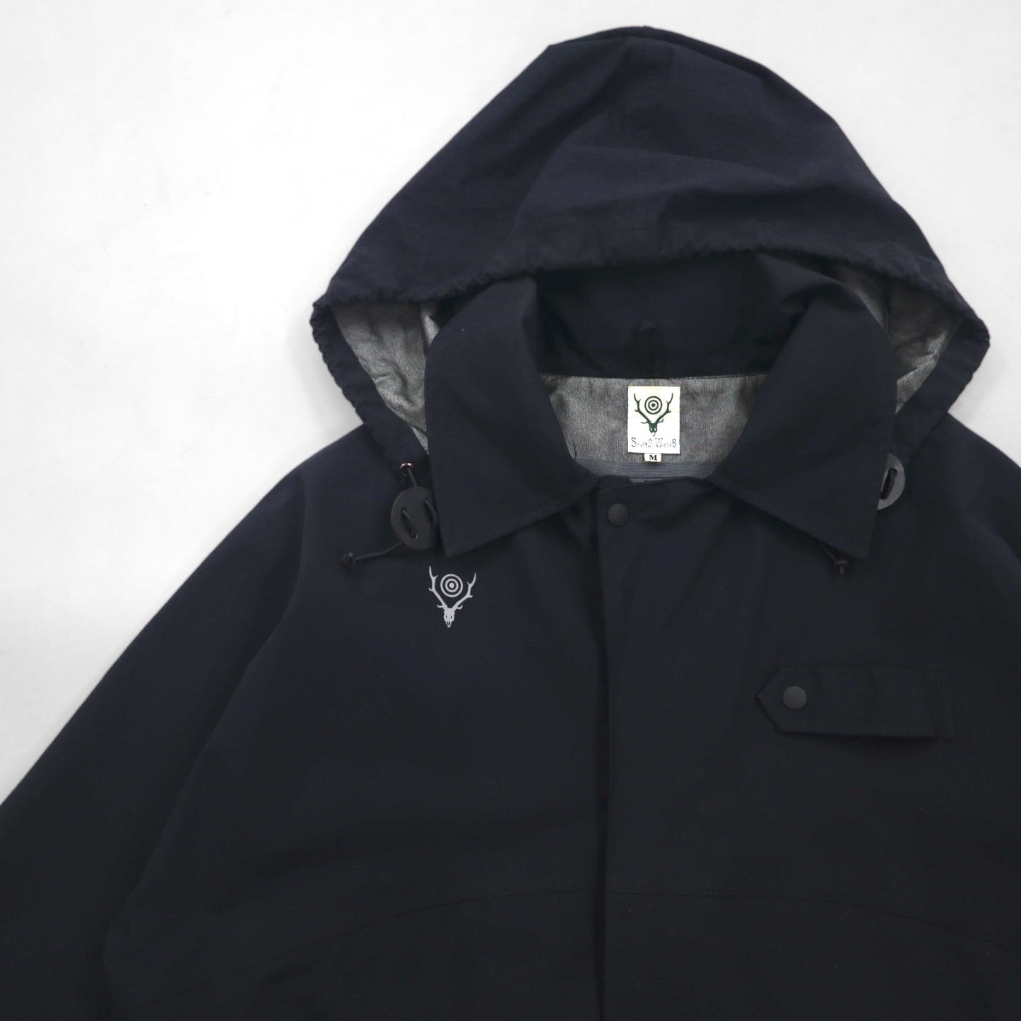 South2 West8 フィッシングジャケット RIVER WALKER STRETCH FISHING JAKET M ブラック ナイロン