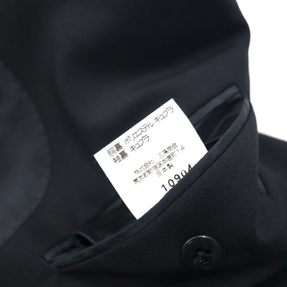 BURBERRY Made in Japan Peak Lapel Double-Breasted Blazer Suit, Size M, Metal Buttons, Wool Gabardine