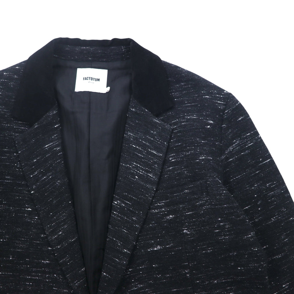 FACTOTUM Nep Haori Jacket M Black Wool 01010130 Made in Japan