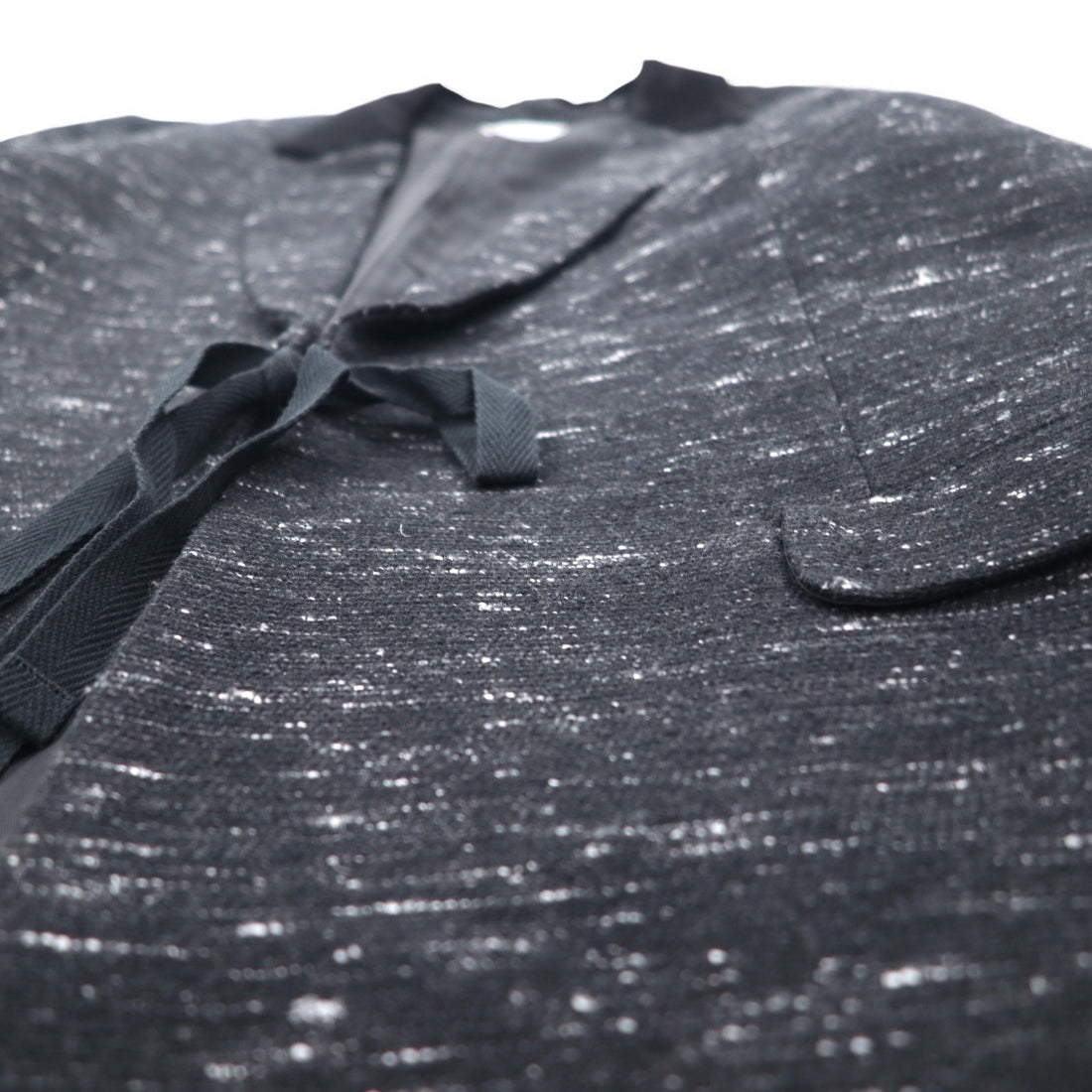 FACTOTUM Nep Haori Jacket M Black Wool 01010130 Made in Japan