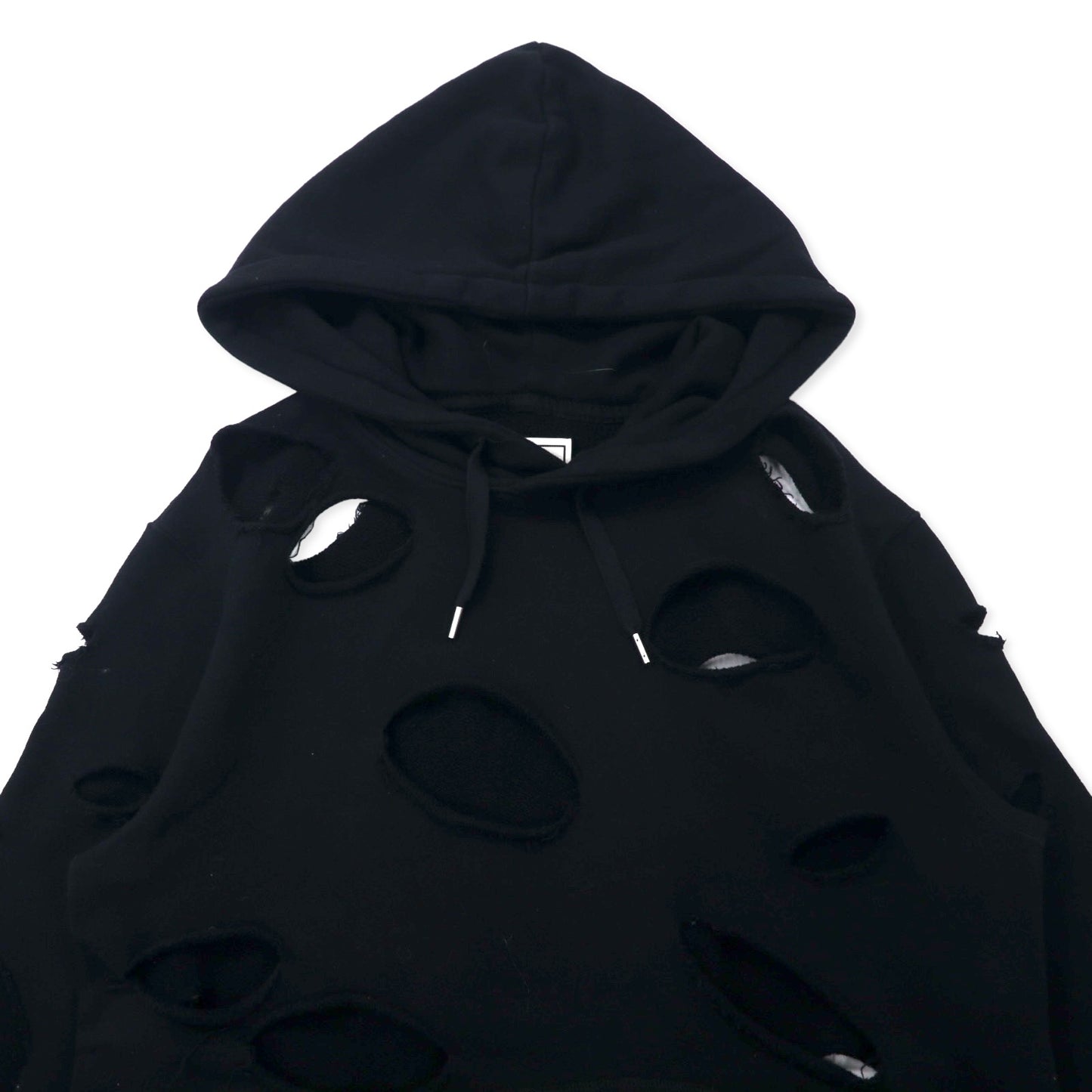 Maison MIHARA YASUHIRO Distressed Hoodie 46 Black Cotton 811553742 Japan  Made – 日本然リトテ