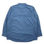 THE NORTH FACE Outdoor Shirt XL Blue Nylon Logo Embroidery Mesh Liner AU2B