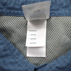 THE NORTH FACE Outdoor Shirt XL Blue Nylon Logo Embroidery Mesh Liner AU2B