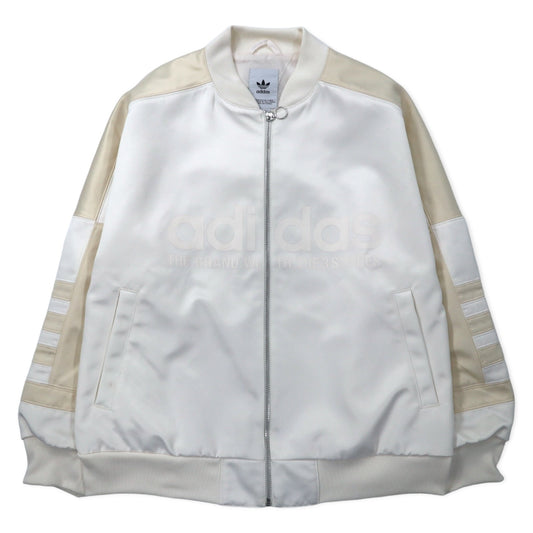 日本然リトテ-古着オンライン-adidas originals トラックジャケット ジャージ スタジャン L ホワイト ポリエステル トレフォイルロゴ Womens Track Jacket Chalk White Solid Active Wear DH4199-adidas originals Track Jacket Jersey Varsity Jacket L White Polyester Trefoil Logo Womens Track Jacket Chalk White Solid Active Wear DH4199