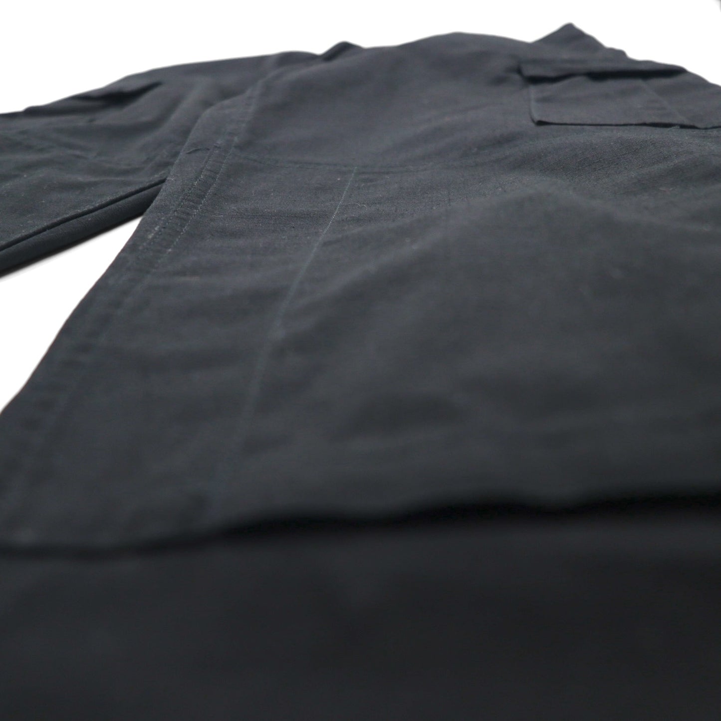 US ARMY 米軍 ACU トラウザーズ コンバット カーゴパンツ S ブラック リップストップ ミリタリー 8415-01-519-8429 TEESAR INC.