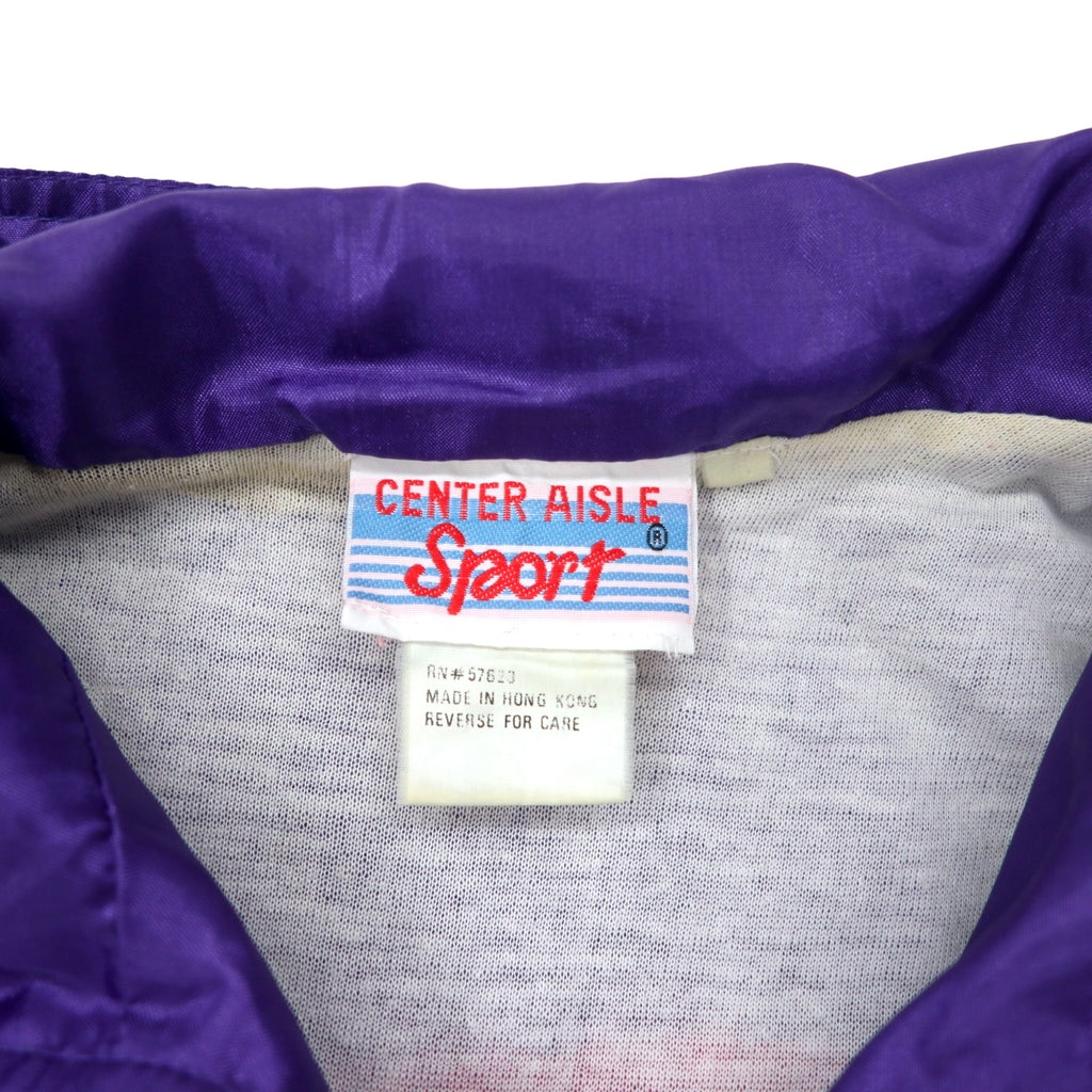CENTER AISLE Sport 90s Nylon Jacket M Purple