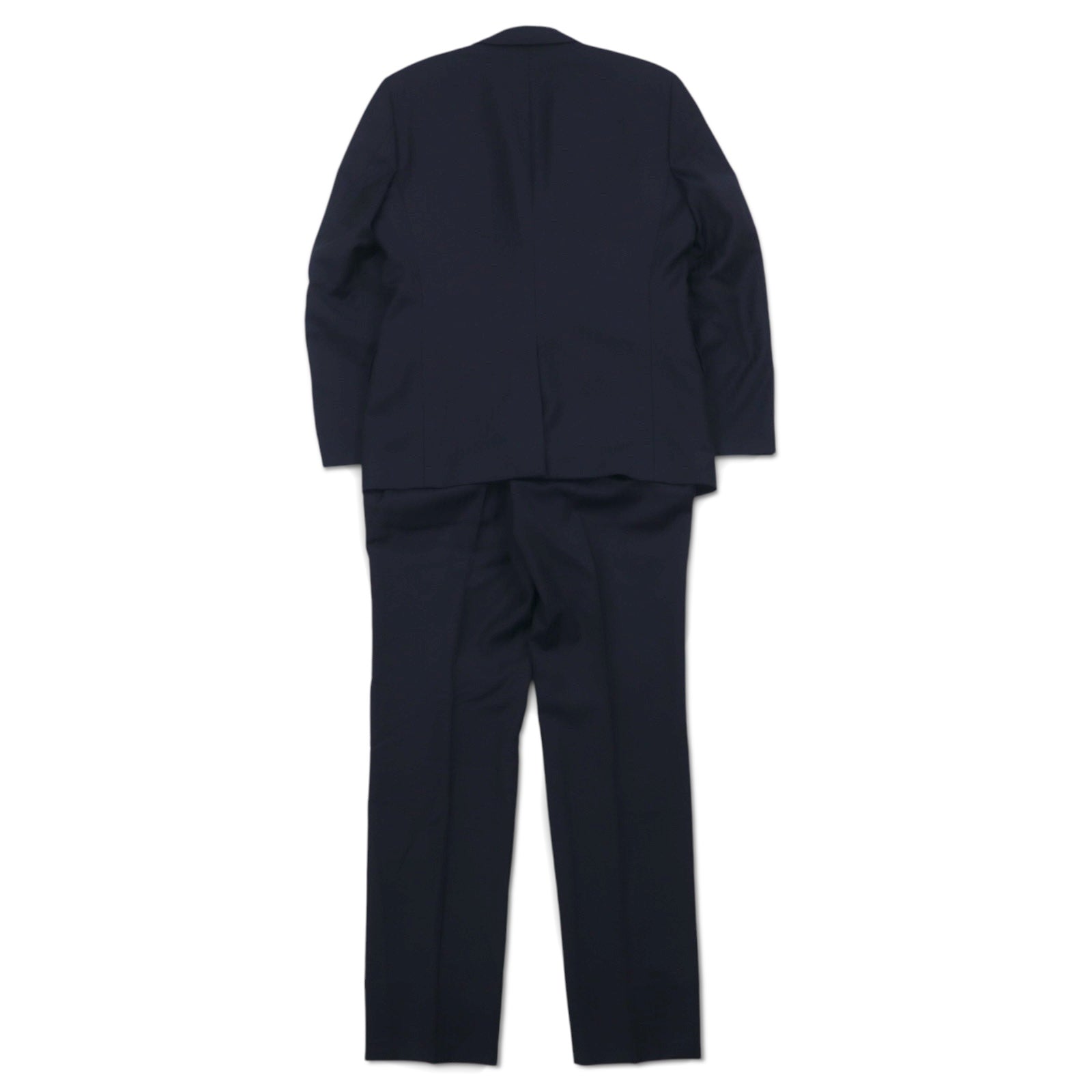 Ermenegildo Zegna 2B スーツ セットアップ S ネイビー ストライプ ウール Hai-Vaseron