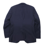 Ermenegildo Zegna 2B スーツ セットアップ S ネイビー ストライプ ウール Hai-Vaseron